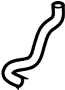 View Engine Coolant Hose Full-Sized Product Image