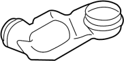 4B3903655 Alternator Air Duct