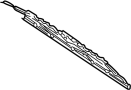 View Windshield Wiper Blade Full-Sized Product Image