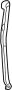 View Door Outer Panel Seal Full-Sized Product Image 1 of 1