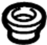 View Radiator. Insulator. Mount. (Lower) Full-Sized Product Image
