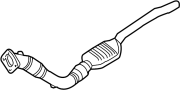 4B0253011QX Catalytic Converter