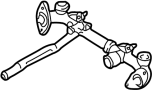 06C121085F Engine Coolant Crossover Pipe