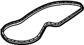View Engine Coolant Thermostat Gasket. Engine Coolant Thermostat Housing Gasket. Thermostat unit gasket.  Full-Sized Product Image