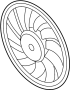 4F0959455 Engine Cooling Fan Motor