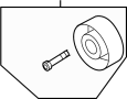 View Accessory Drive Belt Idler Pulley Full-Sized Product Image