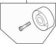 View Accessory Drive Belt Idler Pulley Full-Sized Product Image