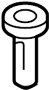 View Radiator Mount Bolt Full-Sized Product Image