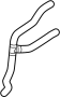 4F0121036E Engine Coolant Overflow Hose