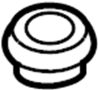 View Battery Vent Tube Grommet Full-Sized Product Image