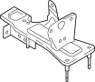 4F0616251A Active Suspension Control Module Bracket