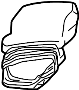 View Boot. Engine Air Intake Hose.  Full-Sized Product Image