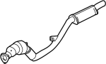 4F0254505SX Catalytic Converter