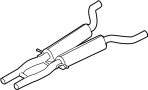 View Exhaust Muffler Full-Sized Product Image 1 of 2