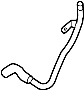 Image of Power Steering Reservoir Hose image for your Audi Q5 3.0L TDI V6 DIESEL A/T TDI Prestige S-Line Sport Utility
