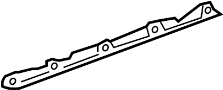 Image of Door Seal Retainer Plate image for your 2021 Audi S7  Premium Plus Hatchback 