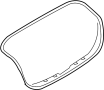 4F5827705F Deck Lid Seal