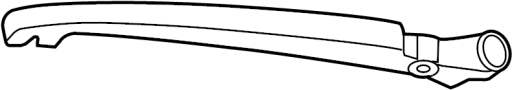 View Back Glass Wiper Arm (Rear) Full-Sized Product Image