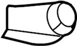 View Back Glass Wiper Arm Cap. Windshield Wiper Arm Cap.  Full-Sized Product Image