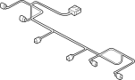 View Parking Aid System Wiring Harness Full-Sized Product Image 1 of 1