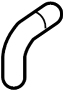 View Engine Coolant Hose Full-Sized Product Image