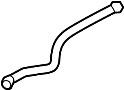 View Hose. Overflow. Tube. (Upper) Full-Sized Product Image 1 of 7