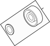 View Accessory Drive Belt Idler Pulley Full-Sized Product Image