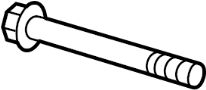 View Bolt. Compressor. Mount. (Front, Rear, Upper) Full-Sized Product Image