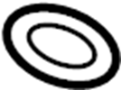 View Ring. Oil. Tube. Line. Seal. (Upper, Lower) Full-Sized Product Image