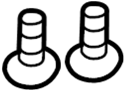 View Bolt. Door. Mount. Check. (Upper, Lower) Full-Sized Product Image