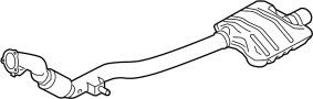 Image of Exhaust Pipe image for your 2012 Audi Q7  Prestige Sport Utility 