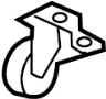 View Bracket. Muffler. (Front, Rear, Upper) Full-Sized Product Image