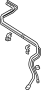 View Diesel Exhaust Fluid (DEF) Injector Feed Line Full-Sized Product Image 1 of 3