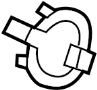 View Sensor. Spring. Rain. Retainer.  Full-Sized Product Image
