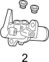 View Master. Cylinder. Reservoir. PLUG. Brake.  Full-Sized Product Image
