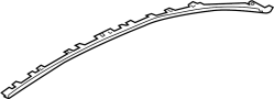 View Instrument Panel Molding (Upper) Full-Sized Product Image
