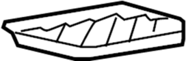 View Windshield Defroster Nozzle (Upper) Full-Sized Product Image 1 of 1