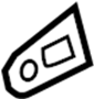 View Exterior Door Handle Gasket Full-Sized Product Image