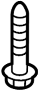 Image of Bolt. Suspension. Mount. Crossmember. Support. (Front, Rear, Lower). Part cannot be reused. image for your 2005 Porsche Cayenne  Turbo Sport Utility 
