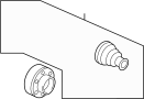 View CV Joint Boot Kit Full-Sized Product Image