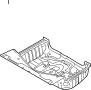 View Floor Pan (Rear) Full-Sized Product Image 1 of 3