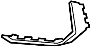 Image of Bumper Trim (Lower) image for your 2012 Audi A3  Base Hatchback 