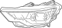 View HEADLIGHT ASSEMBLY.  Full-Sized Product Image 1 of 1