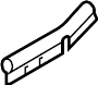 View Connector tube shield. Heat deflector. Heat Refle.  Full-Sized Product Image