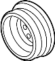 View Engine Crankshaft Pulley. Engine Harmonic Balancer. VIBRATION DAMPER.  Full-Sized Product Image 1 of 4