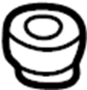 View Radiator. Insulator. Mount. (Lower) Full-Sized Product Image
