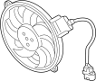 4Z7959455M Engine Cooling Fan Motor (Front)