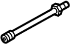 View A/C Compressor Shaft Full-Sized Product Image