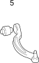 View Suspension Control Arm Bushing (Rear, Lower) Full-Sized Product Image