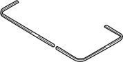 View Sunroof. Gasket. Glass. Seal.  Full-Sized Product Image